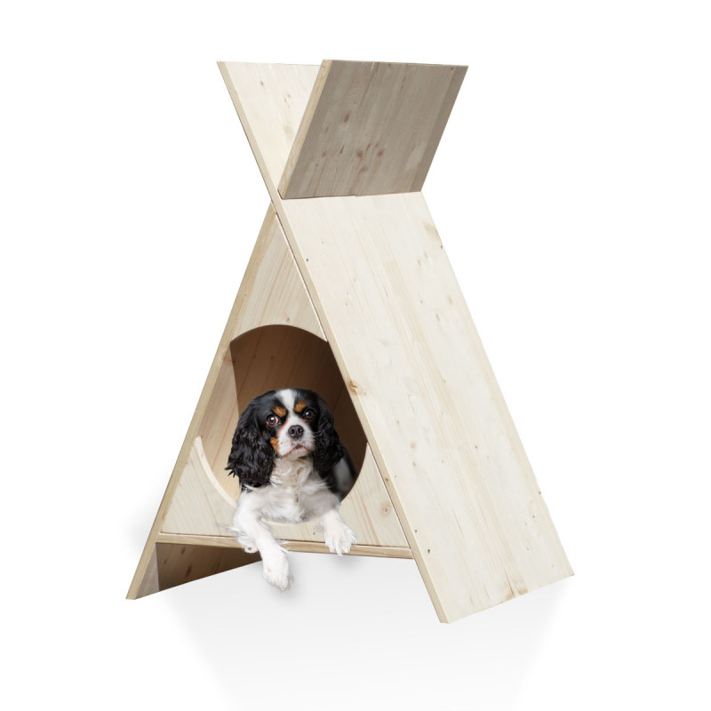 Cabane Niche D Interieur Pour Chat Ou Petit Chien Ptipee Le Jardin De Leon