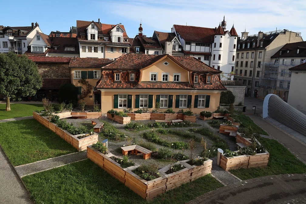 Monastère de Saint-Gall - Le Jardin de Léon