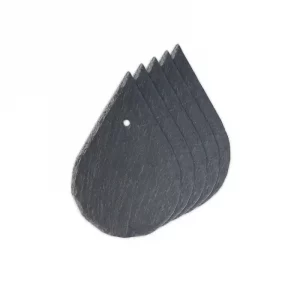 Étiquettes ardoise gouttes - Lot de 5 - La P'tite Boutique du Jardin de Léon
